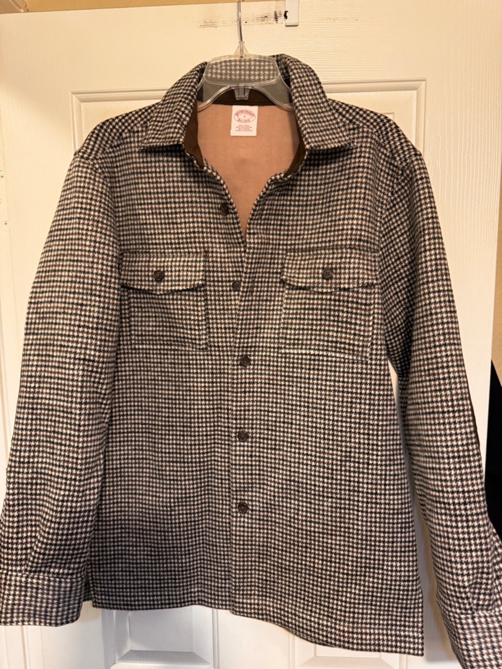 Brooks brothers wool button up jacket